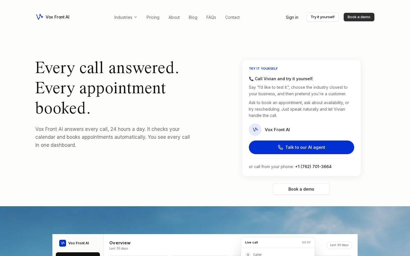 voxfrontai Homepage