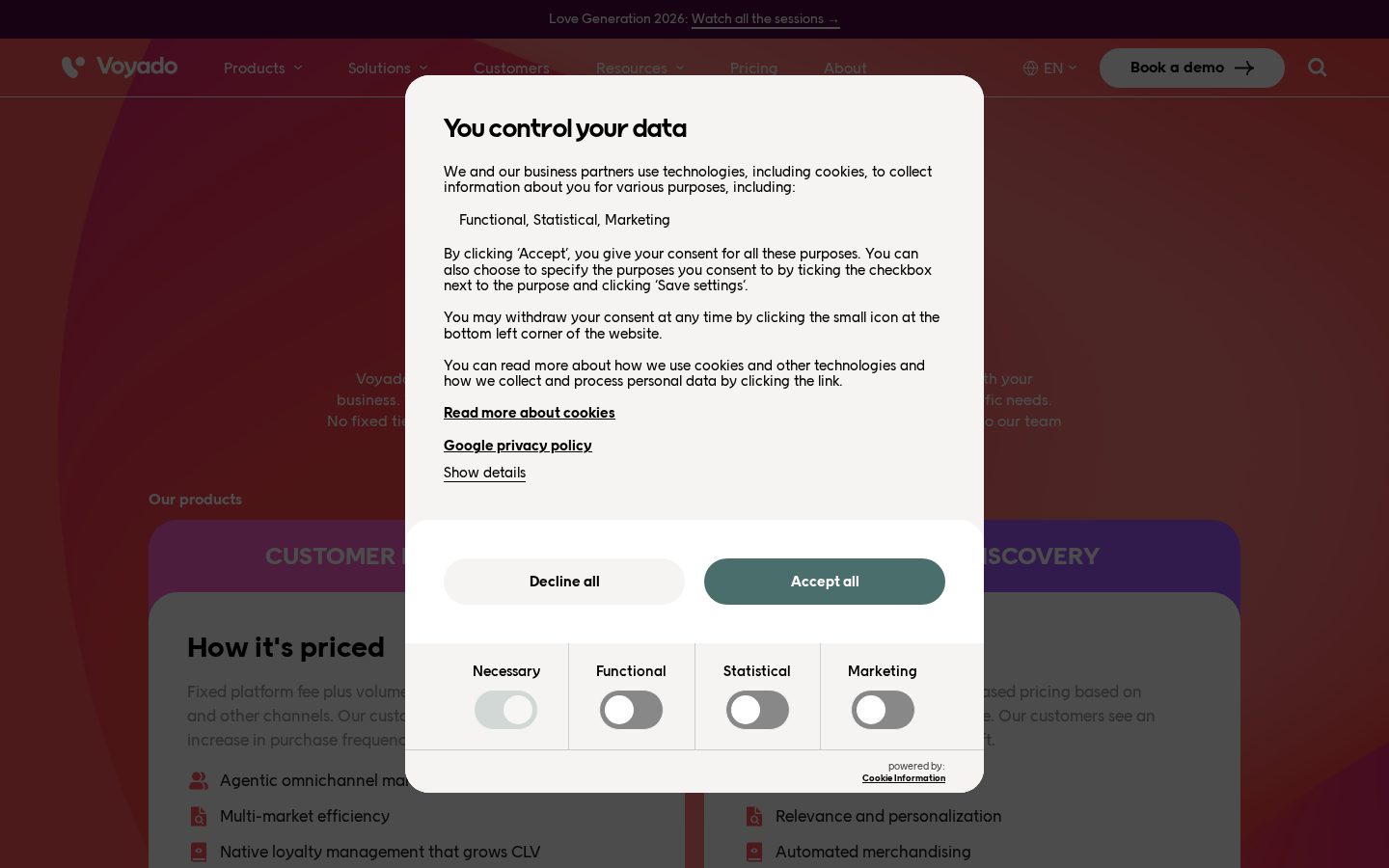 Voyado Pricing