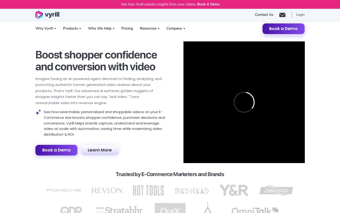 Vyrill Homepage