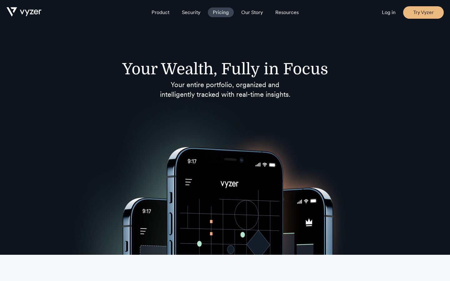 Vyzer Pricing
