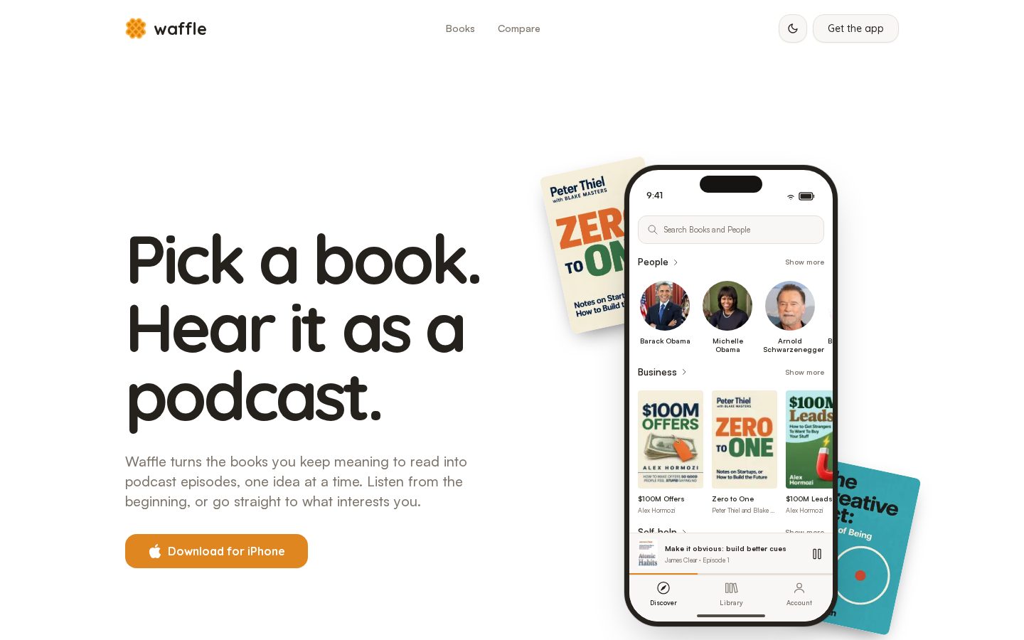 Waffle Homepage