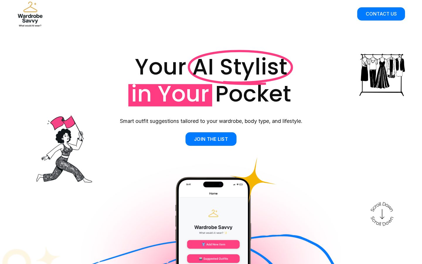 Wardrobe Savvy Homepage