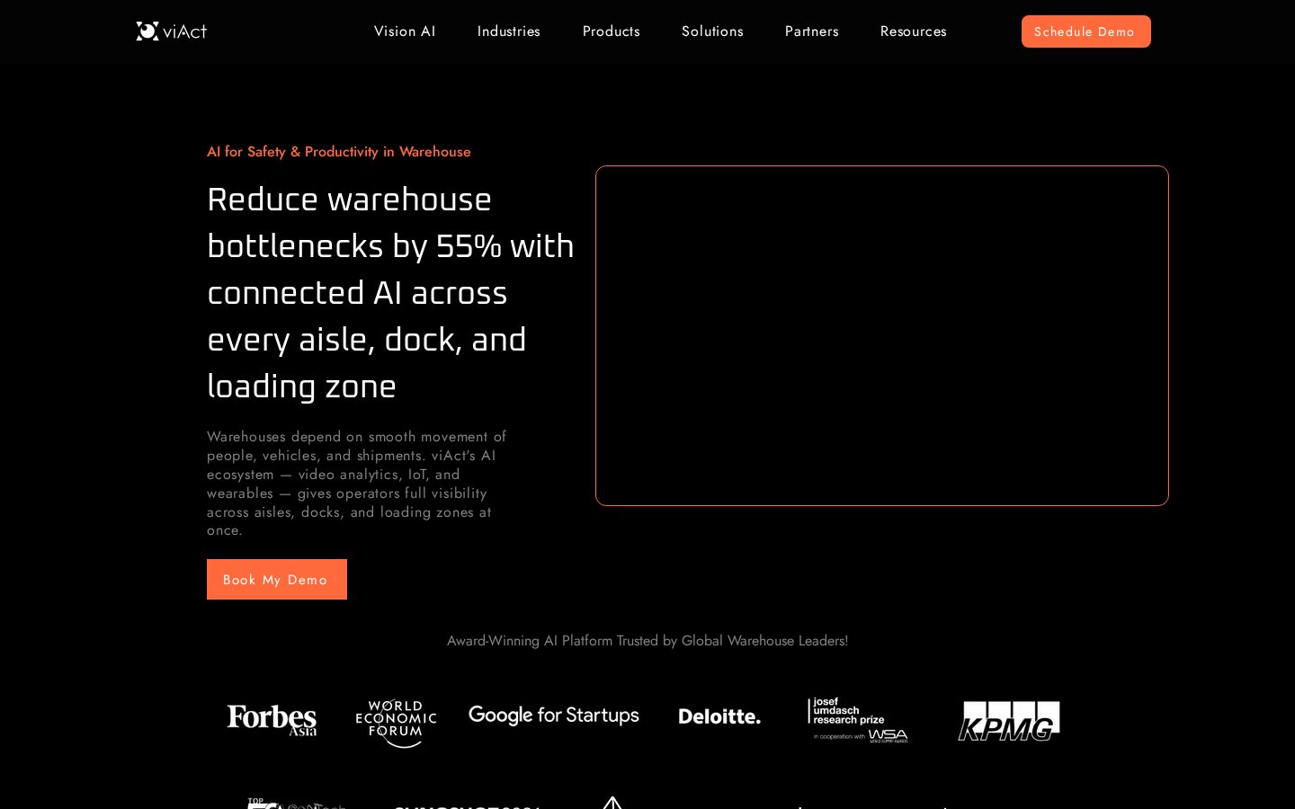 Warehouse Safety Software Homepage