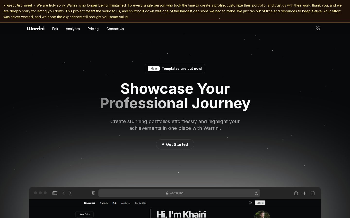 Warrini Homepage