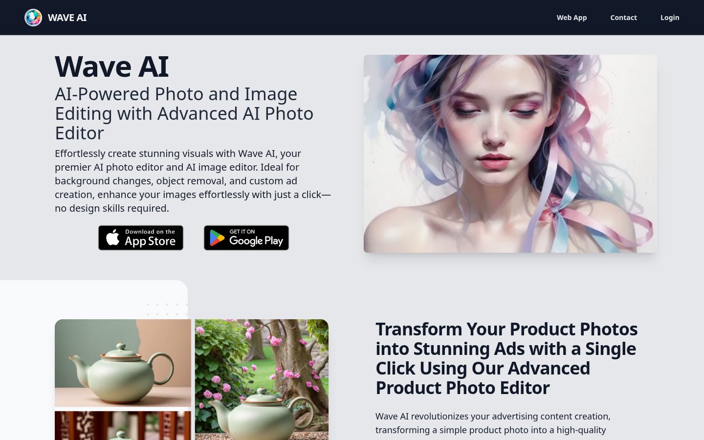 WaveAI Homepage