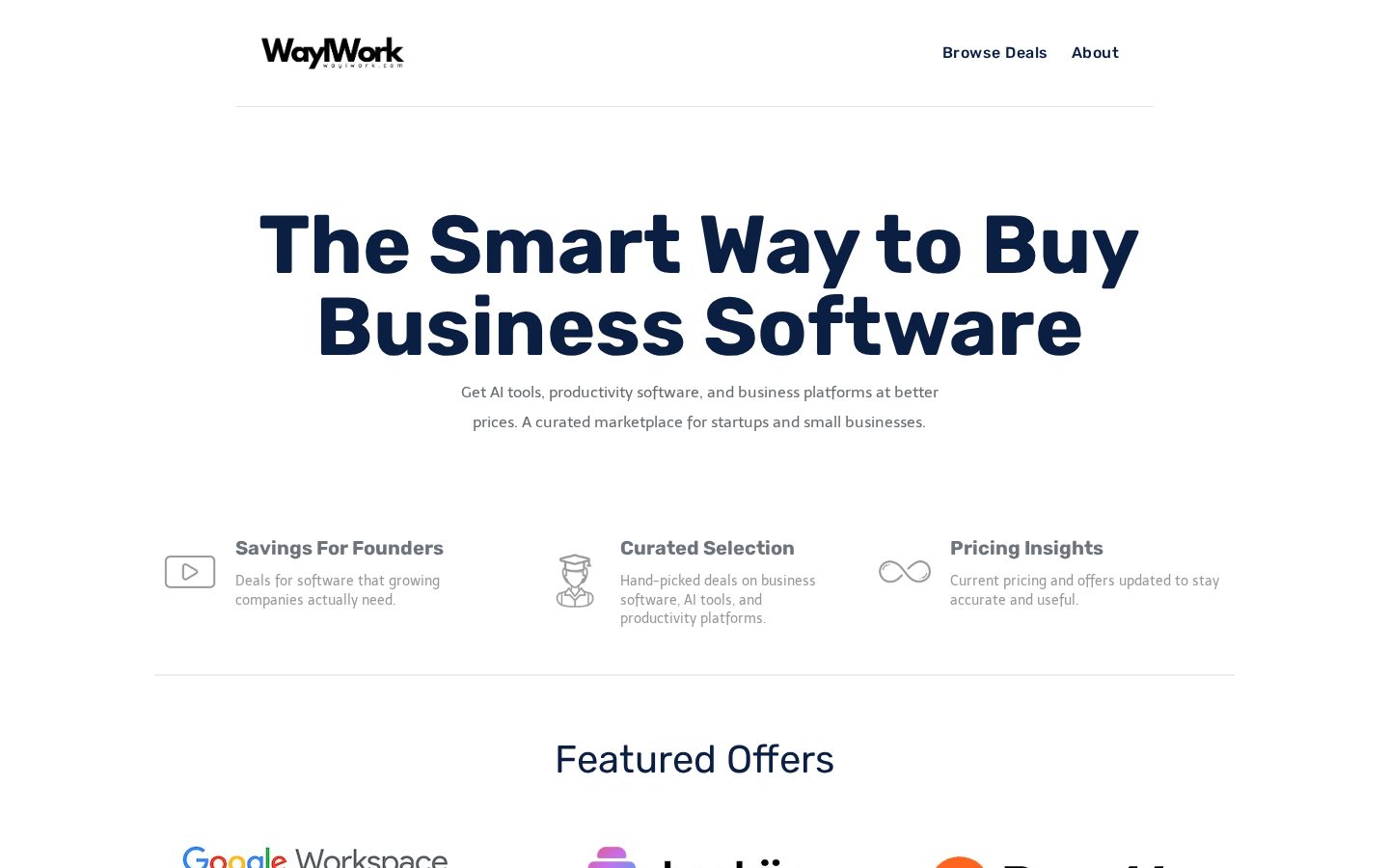 WayIWork Homepage