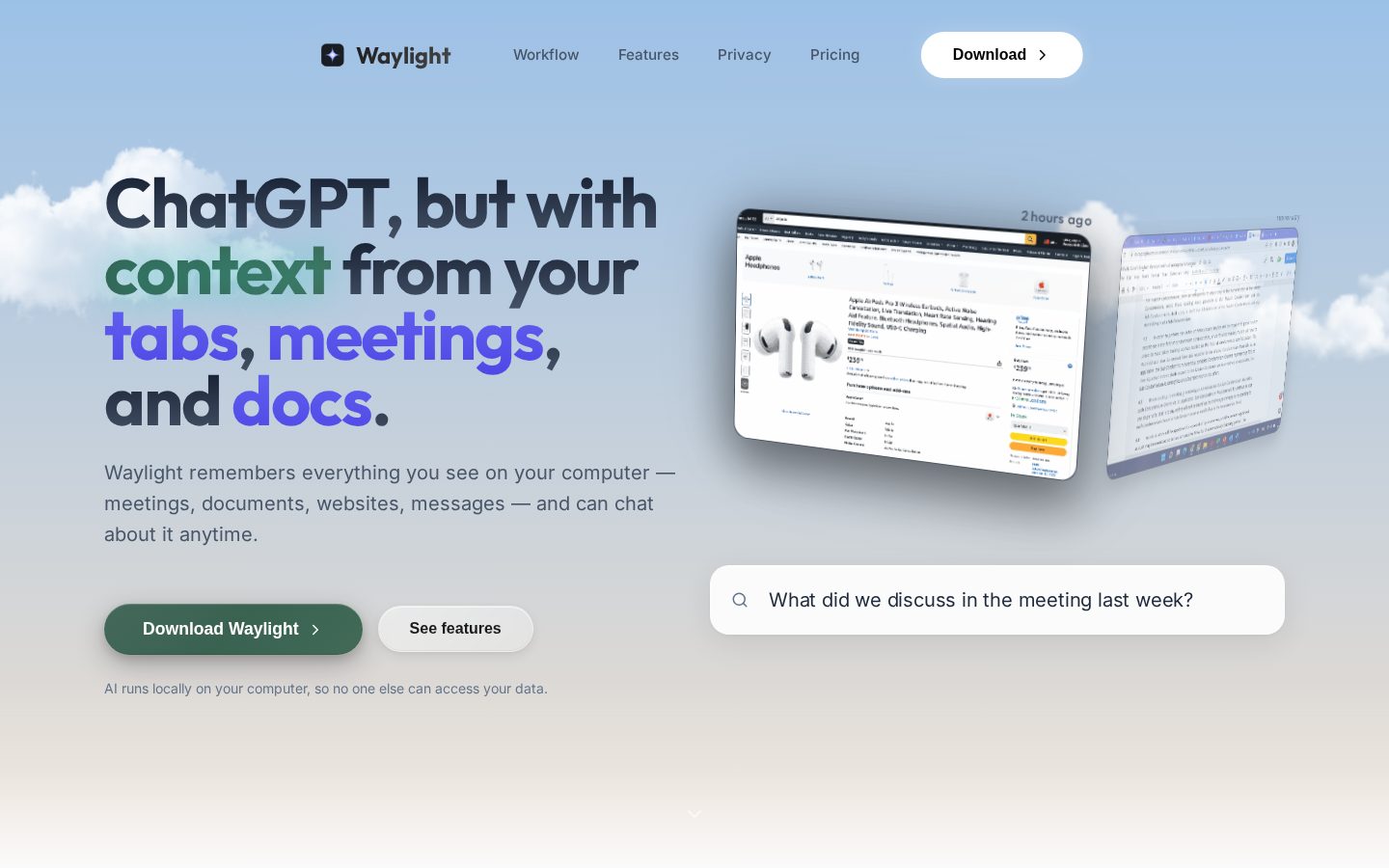 Waylight for macOS Homepage