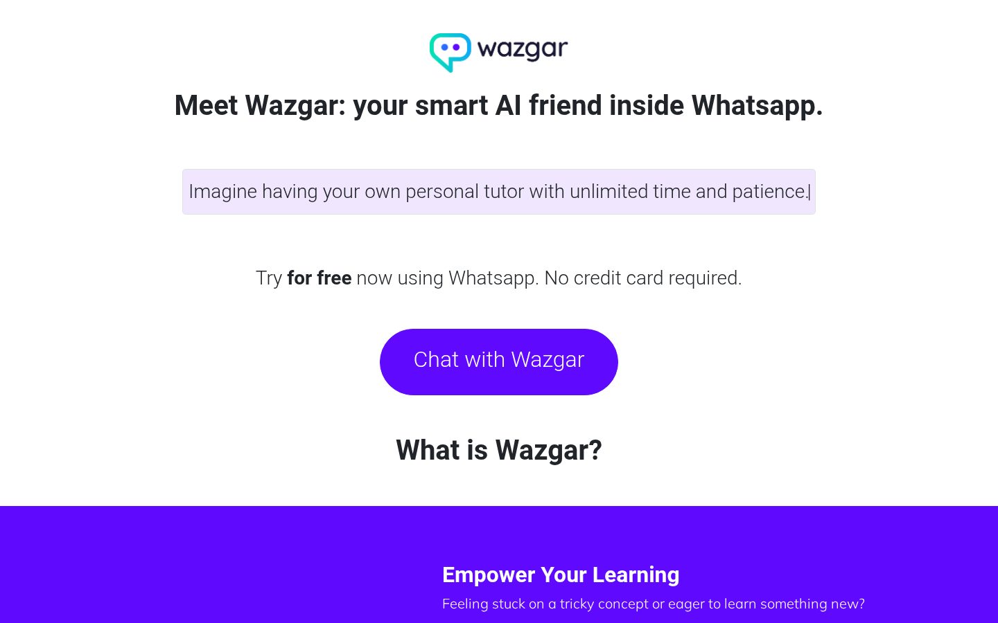 Wazgar Homepage