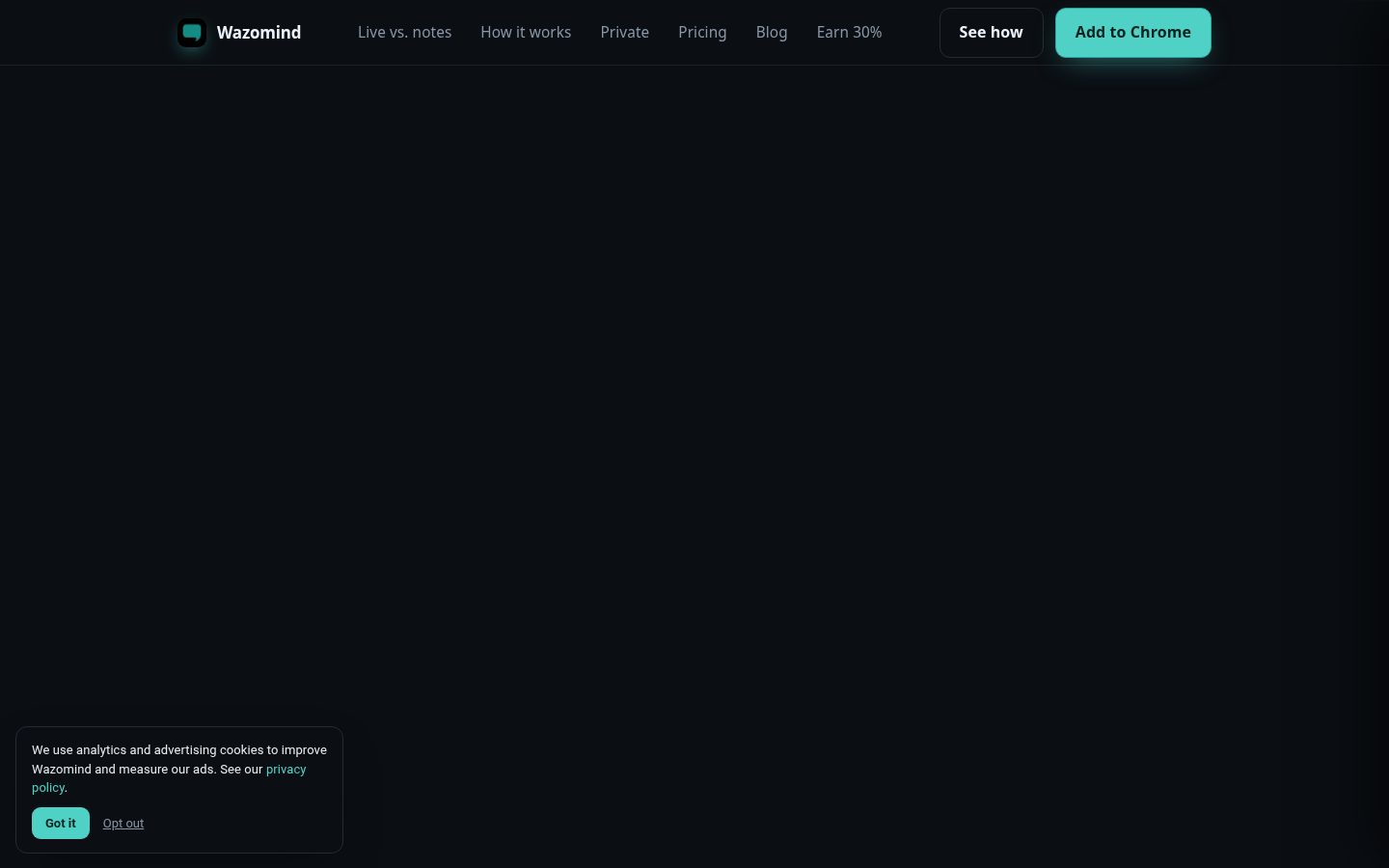 Wazomind Pricing