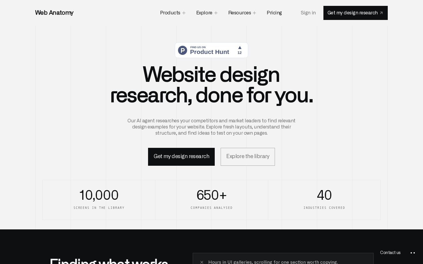 Web Anatomy Homepage