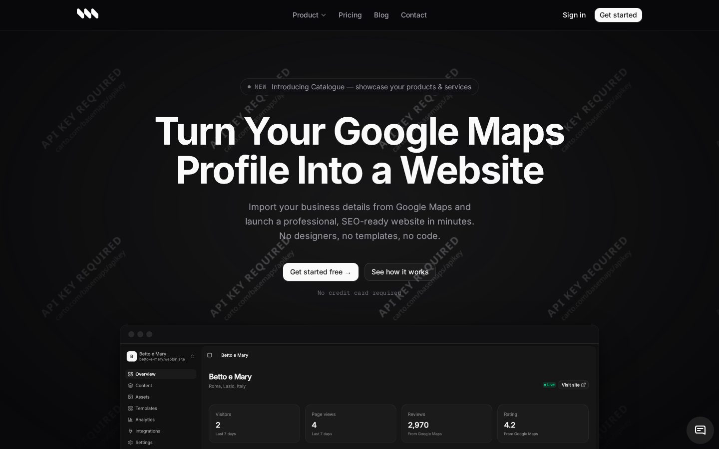 Webbin Homepage