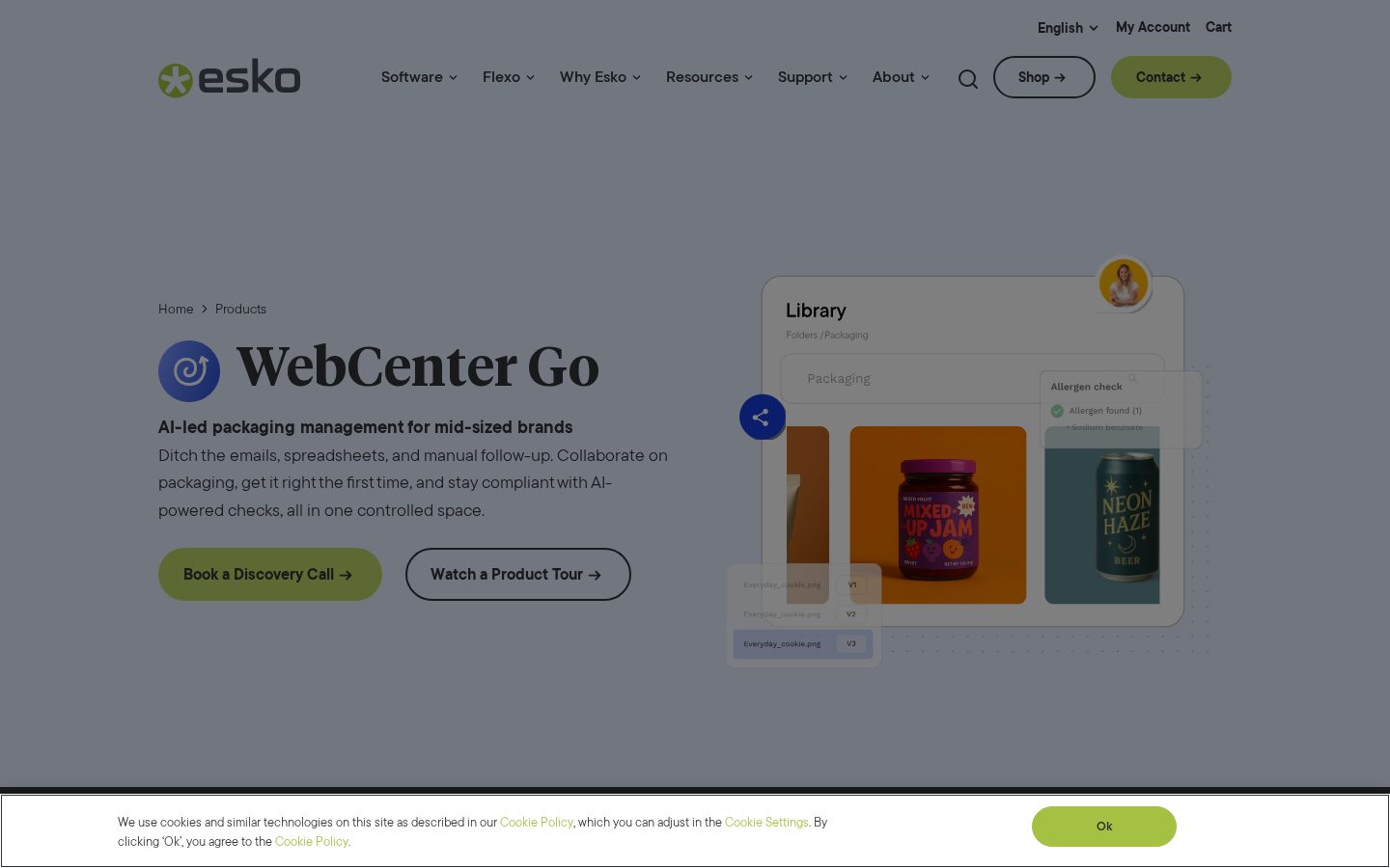Webcenter Go Homepage
