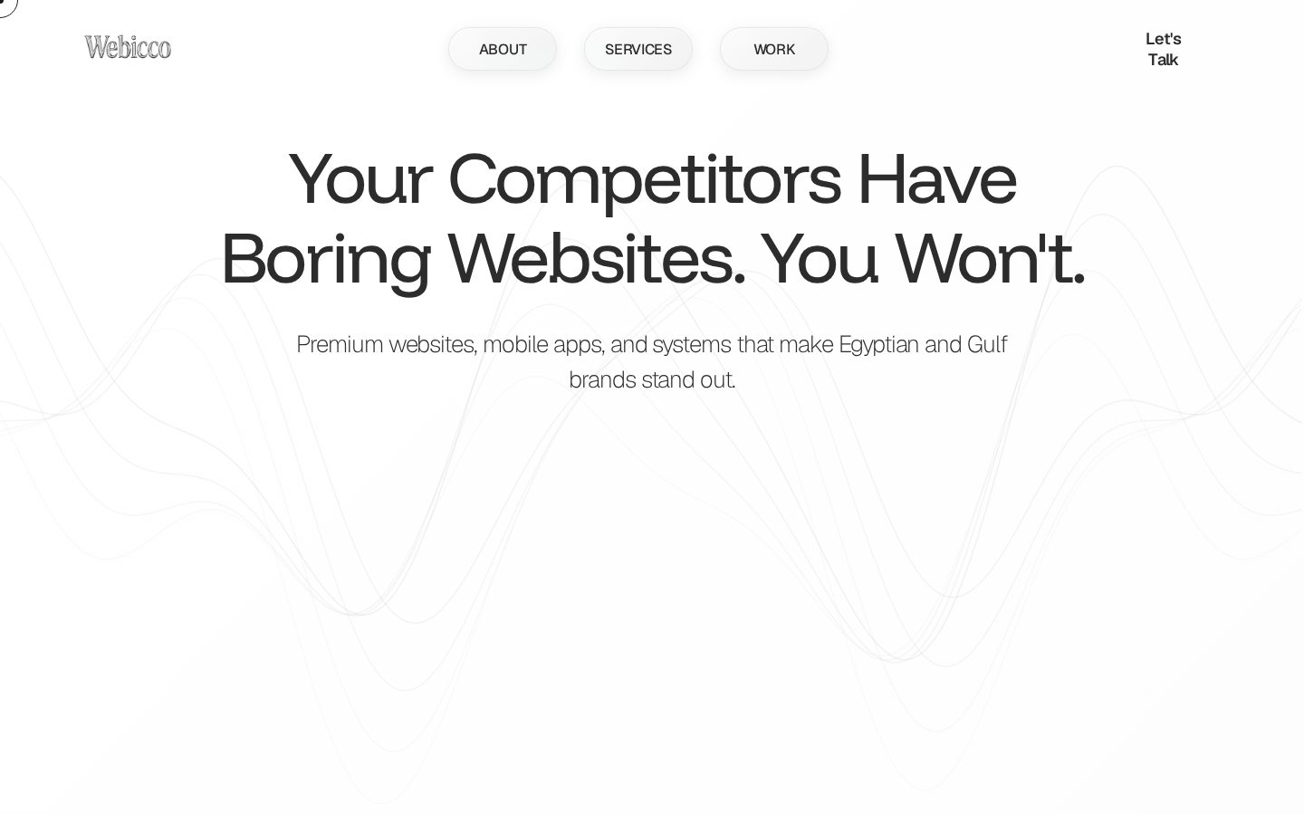 Webicco Homepage