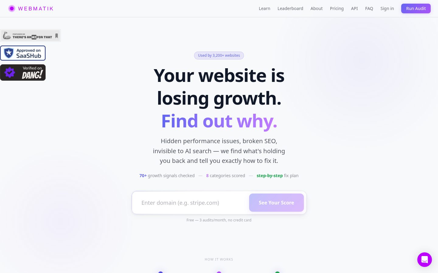 Webmatik Homepage