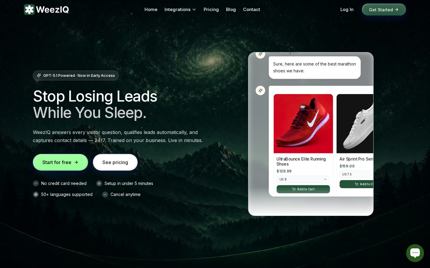 WeezIQ Homepage
