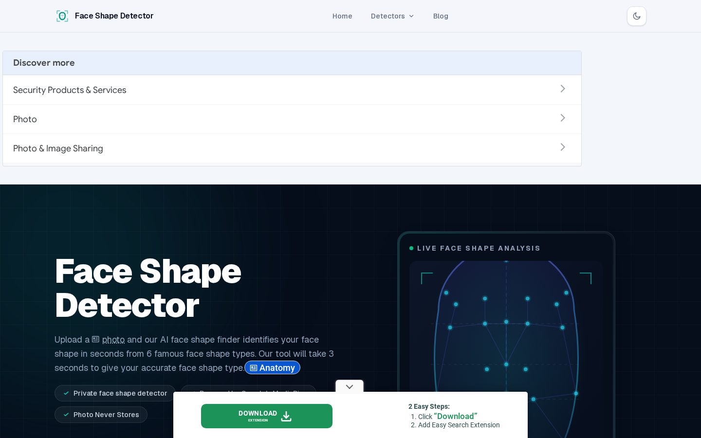 What Is My Face Shape Homepage