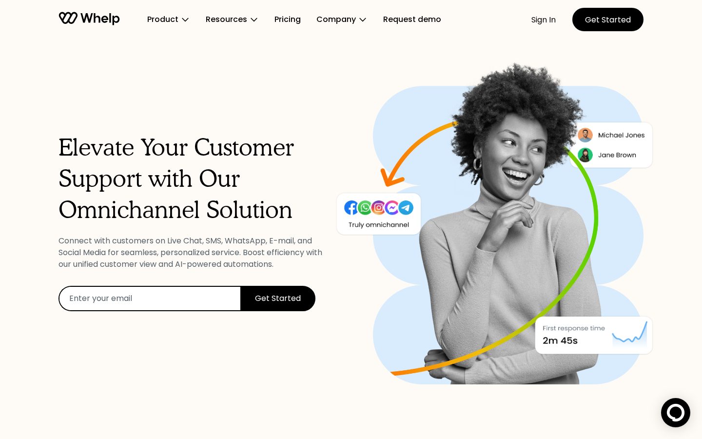 Whelp Homepage