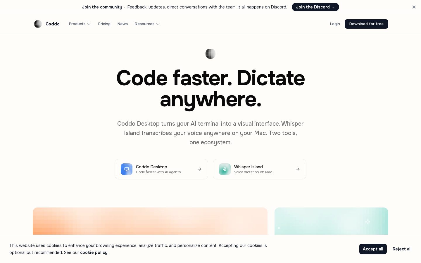 Whisper Island by Coddo Homepage