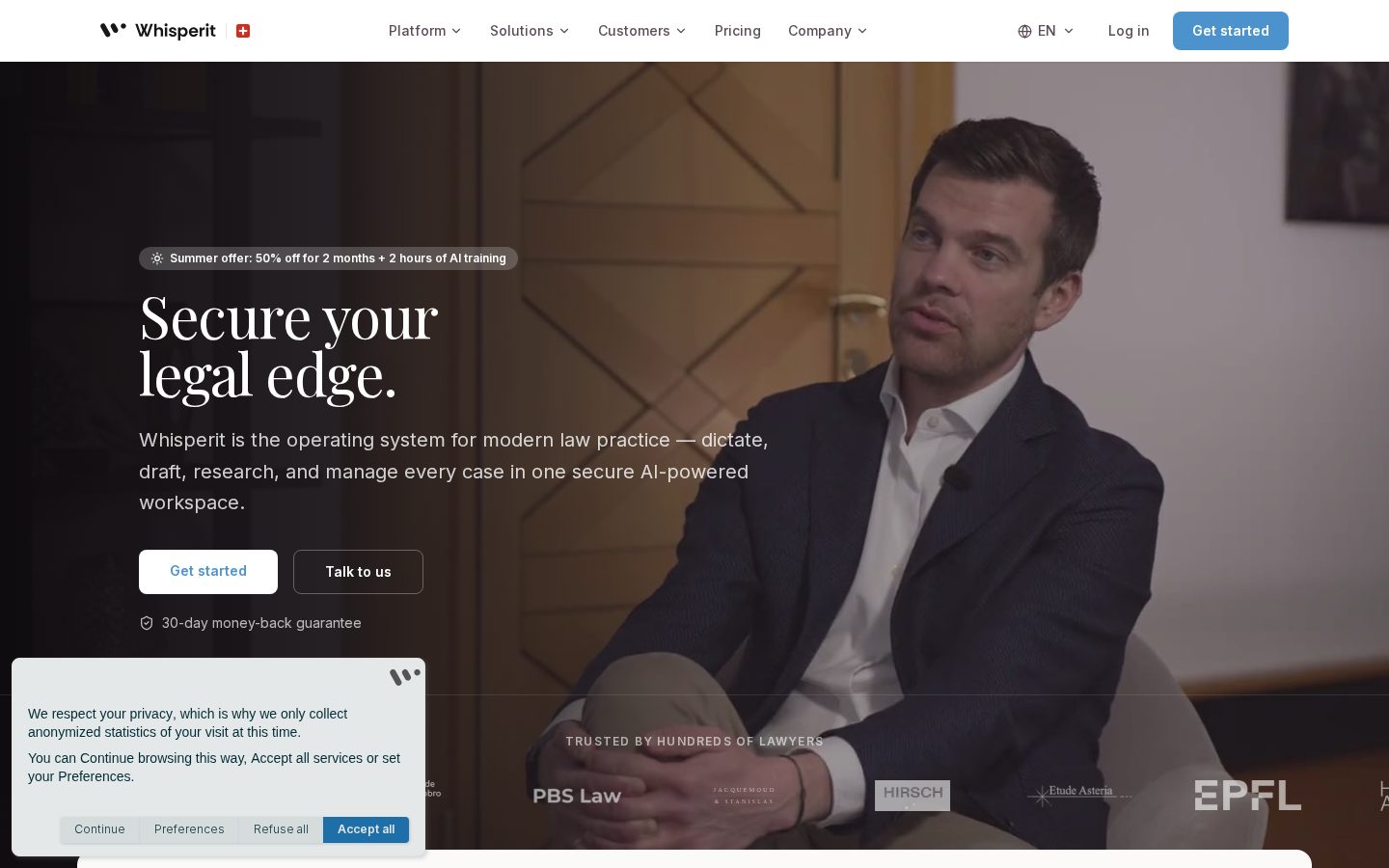 Whisperit Homepage