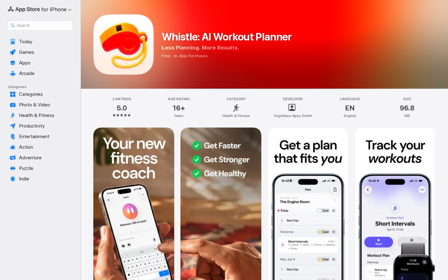 Whistle Homepage