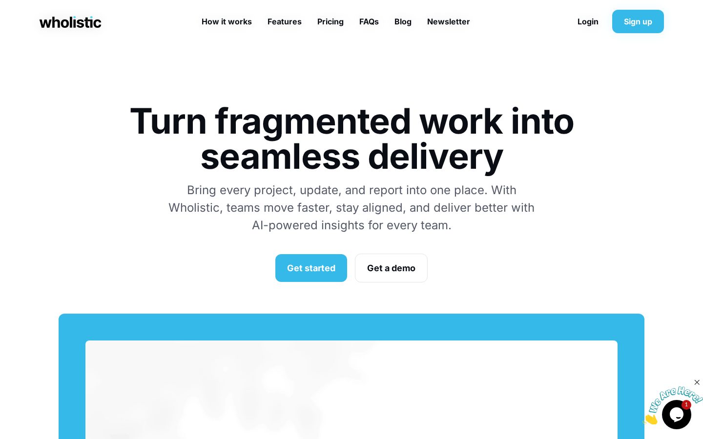 Wholistic Homepage