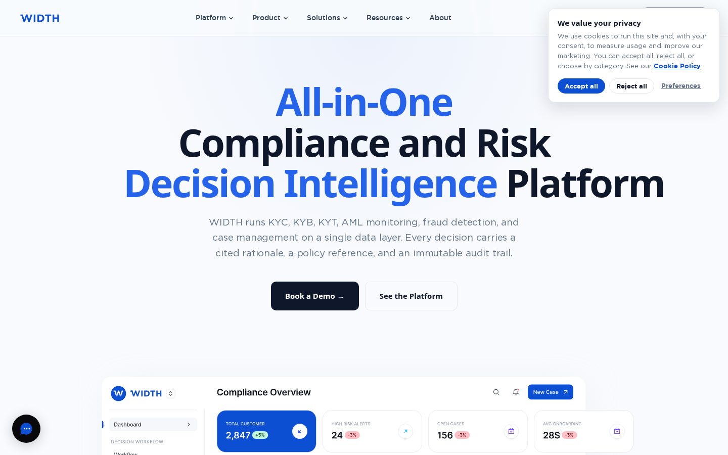 WIDTH Homepage