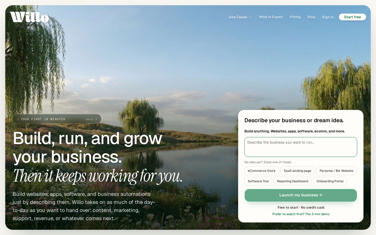 Willo Homepage