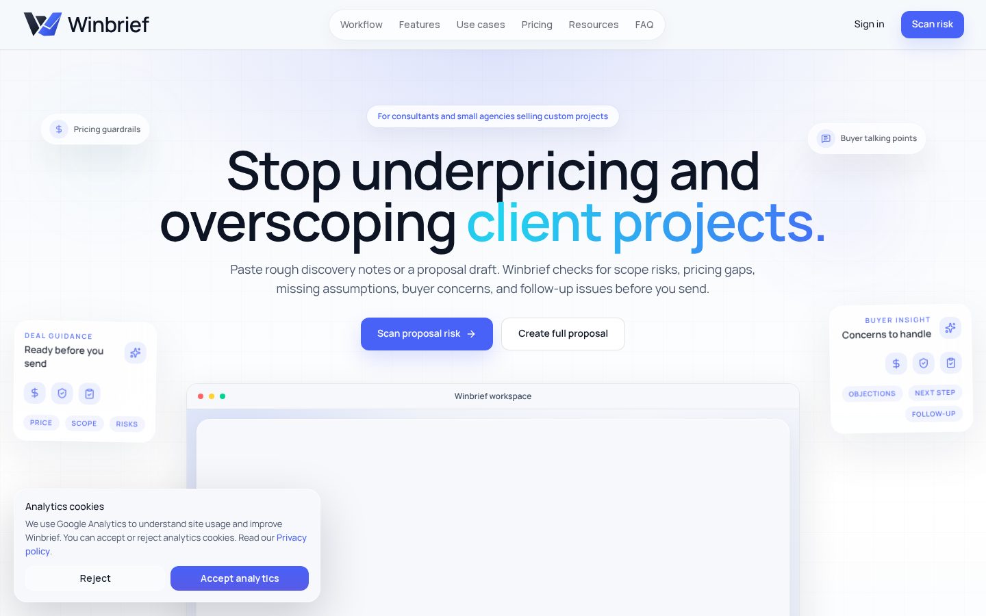 Winbrief Homepage
