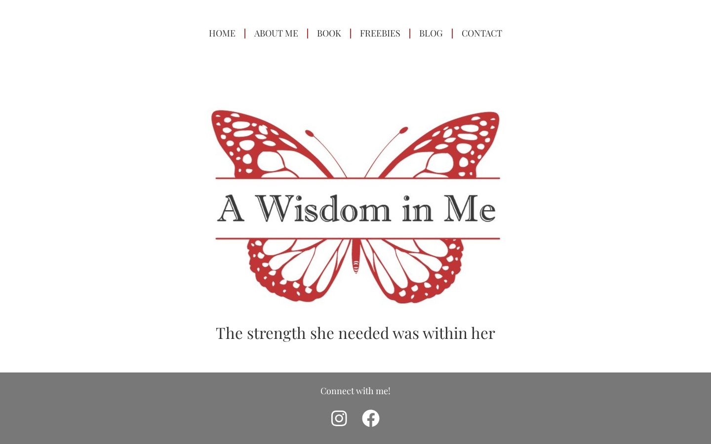 Wisdom In Me Homepage