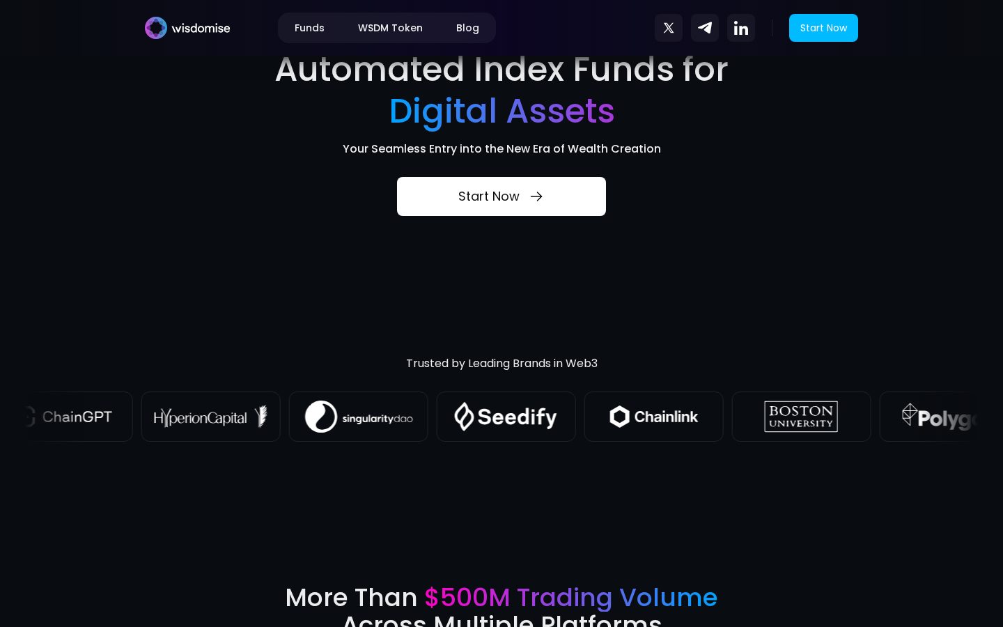 Wisdomise Homepage