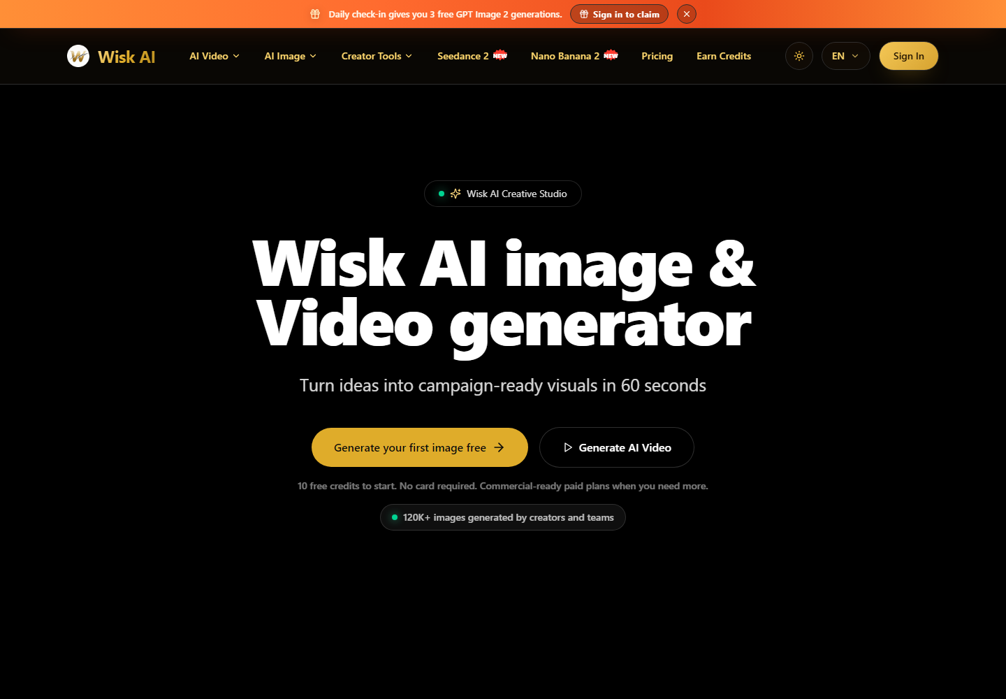 Wisk AI Official homepage