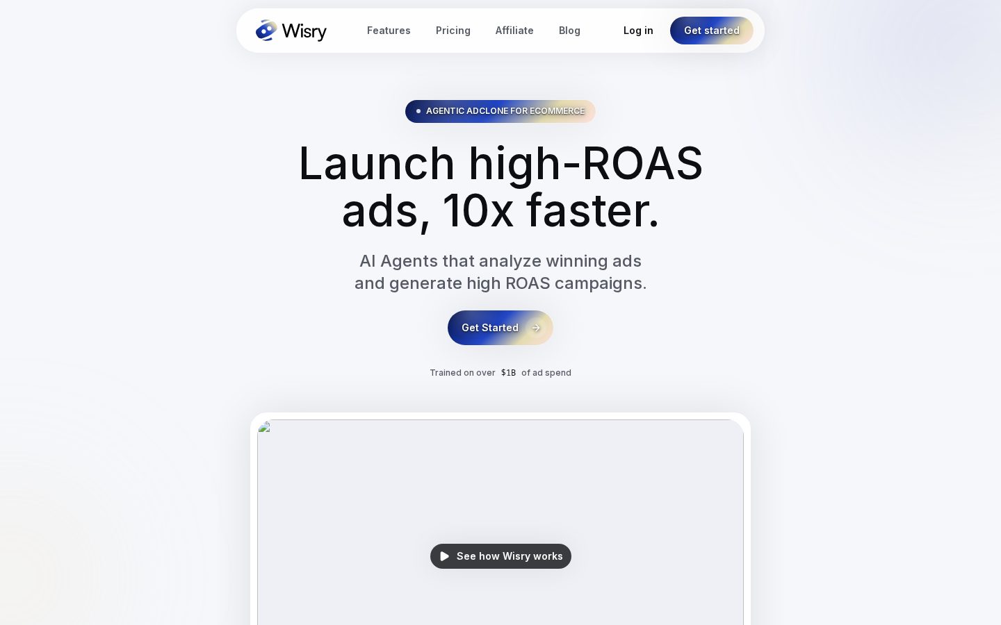 Wisry Homepage