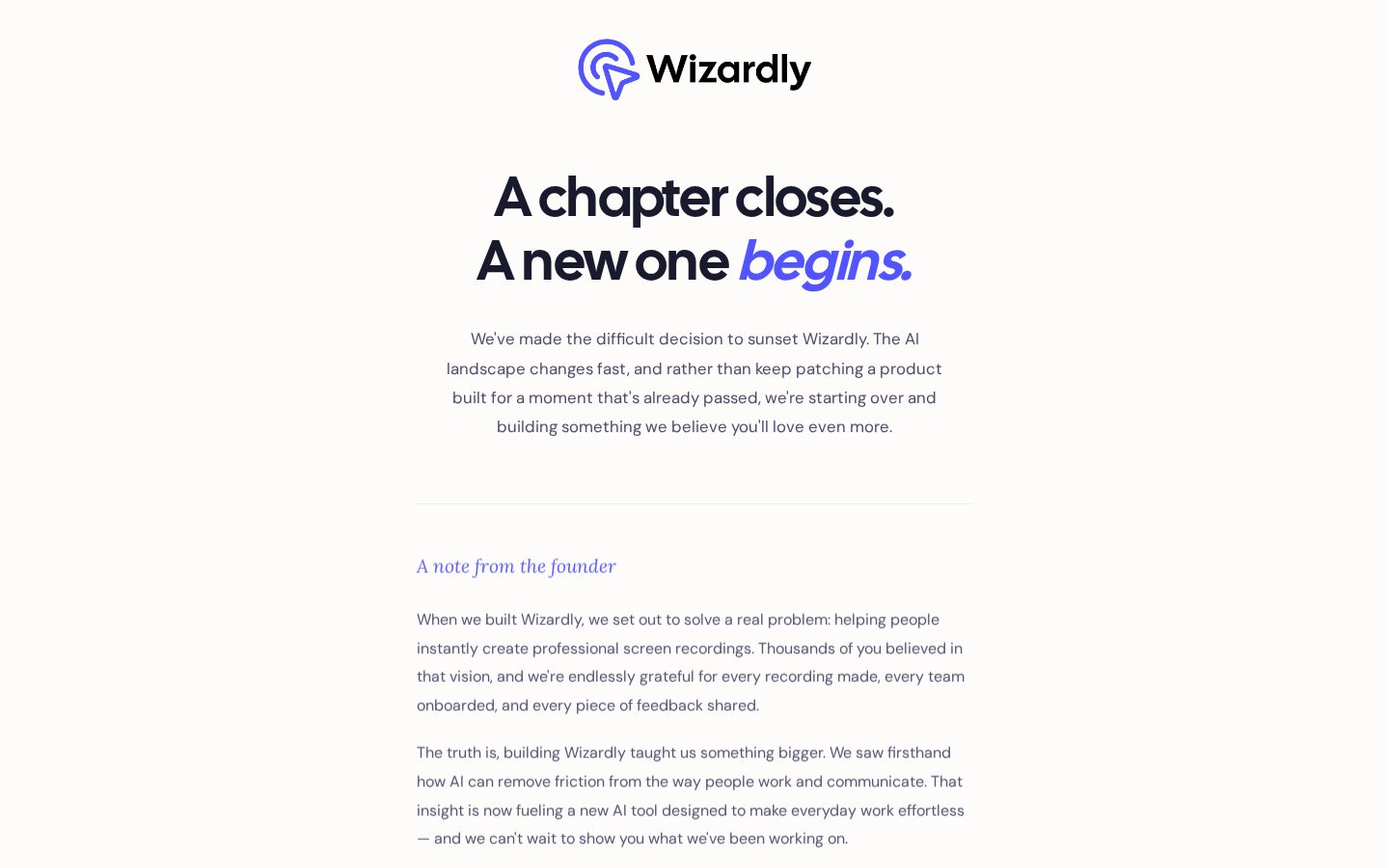Wizardly Homepage