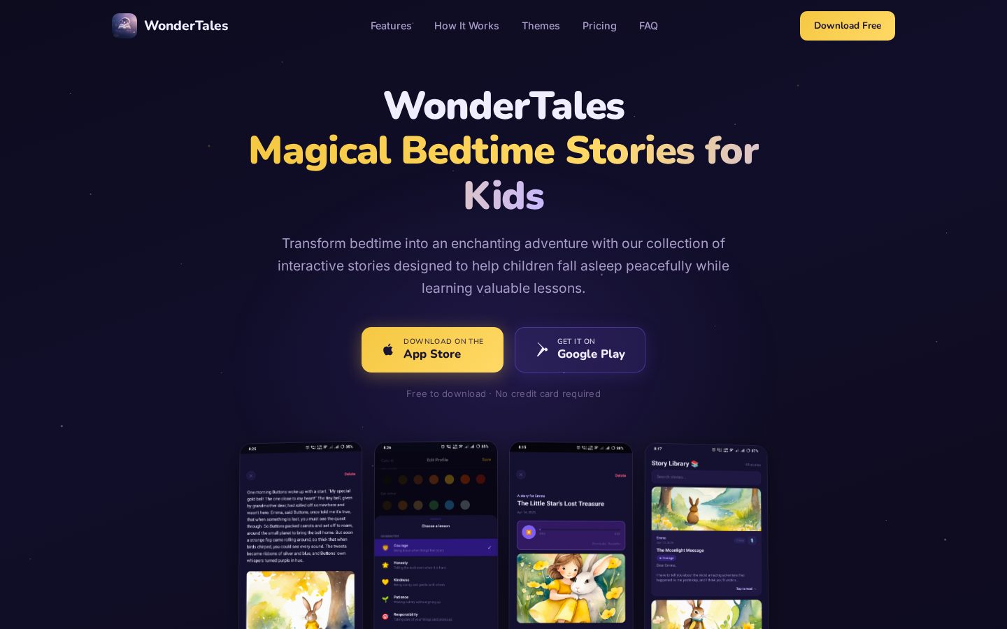Wondertales Homepage