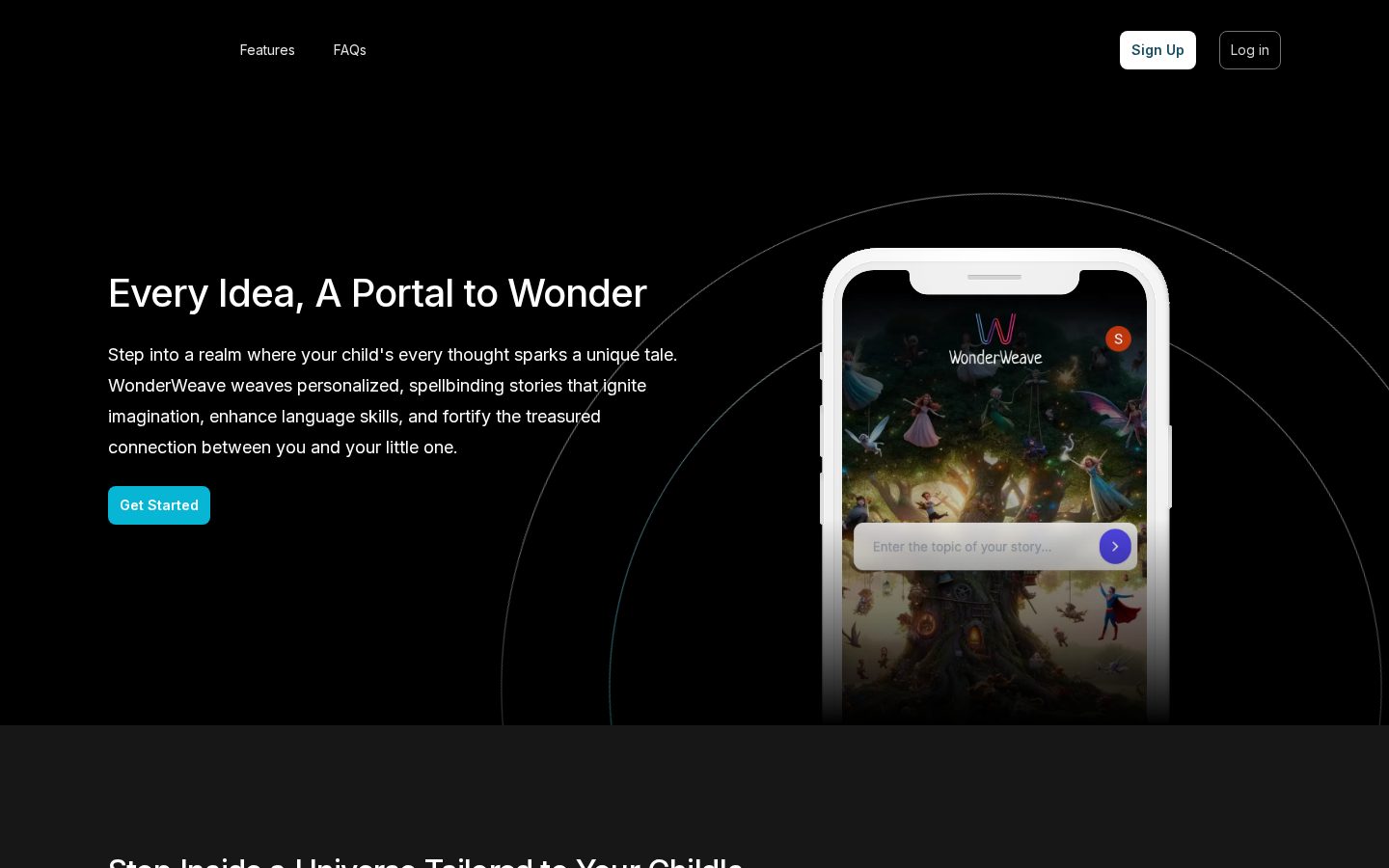 WonderWeave Homepage