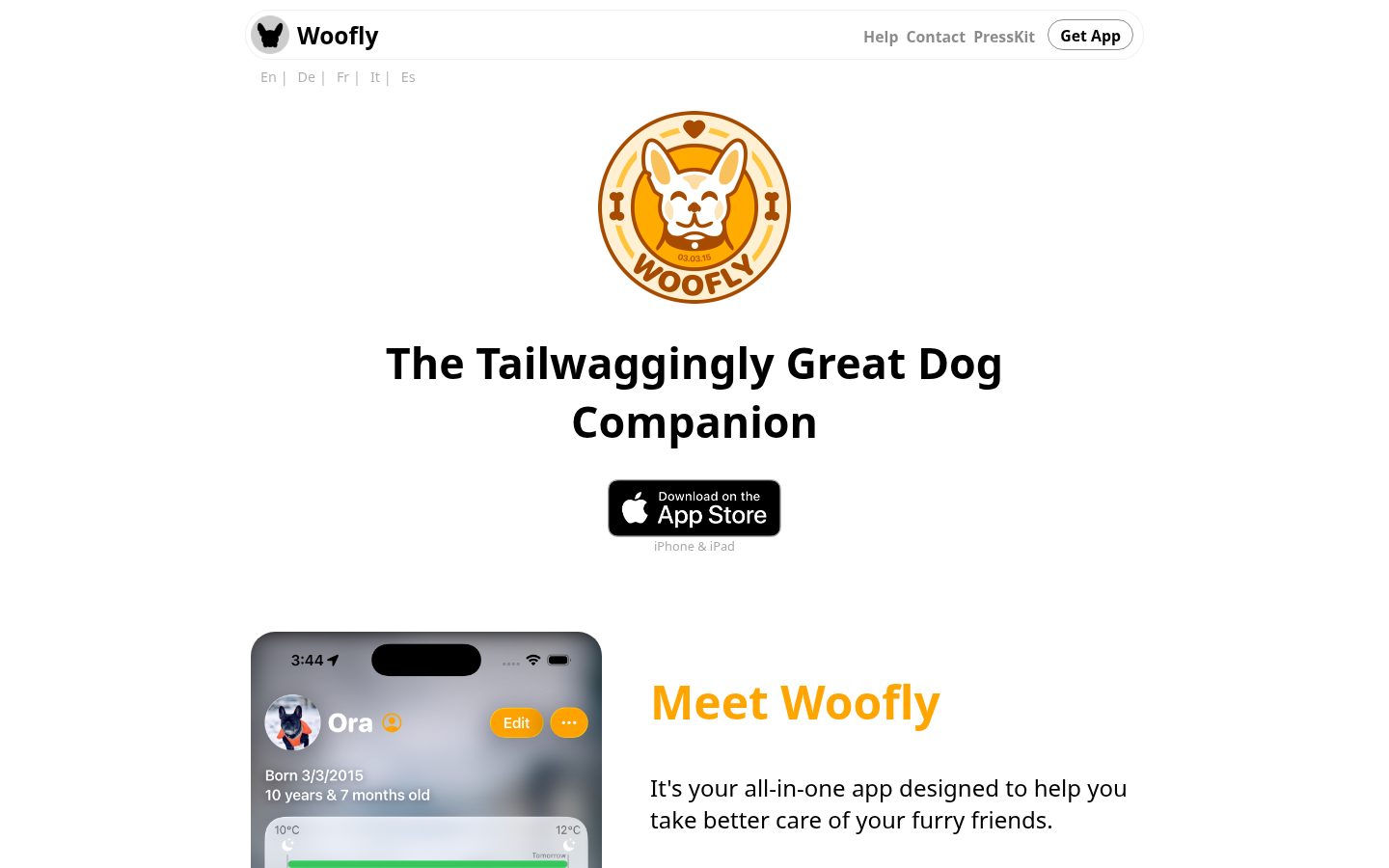 Woofly Homepage