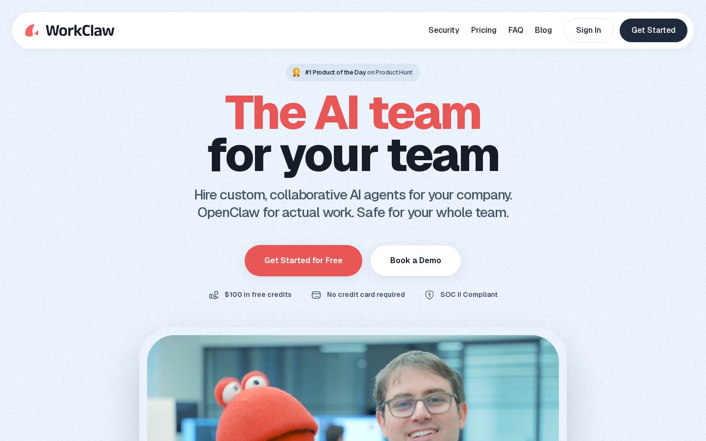 WorkClaw Homepage