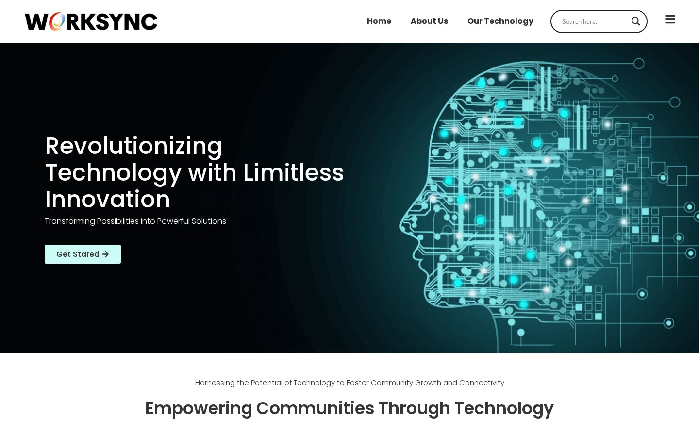WorkSync Homepage
