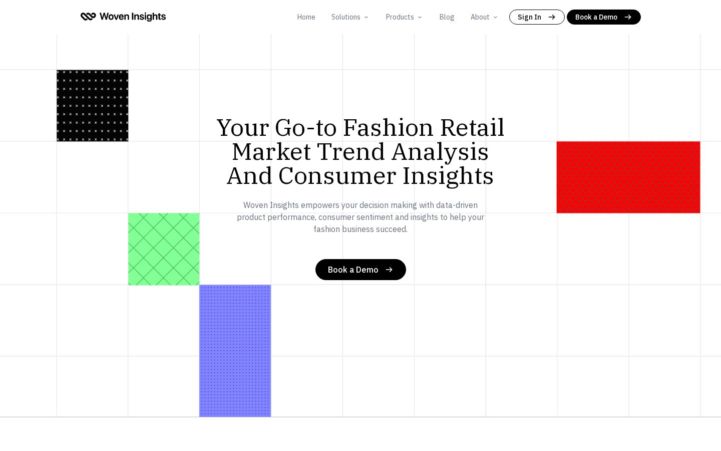 Woven Insights Homepage