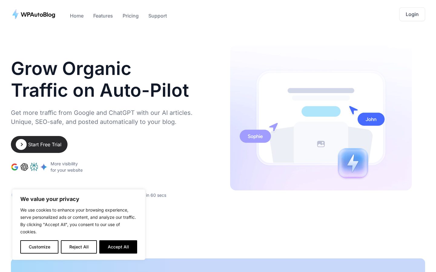 WP Autoblog Homepage
