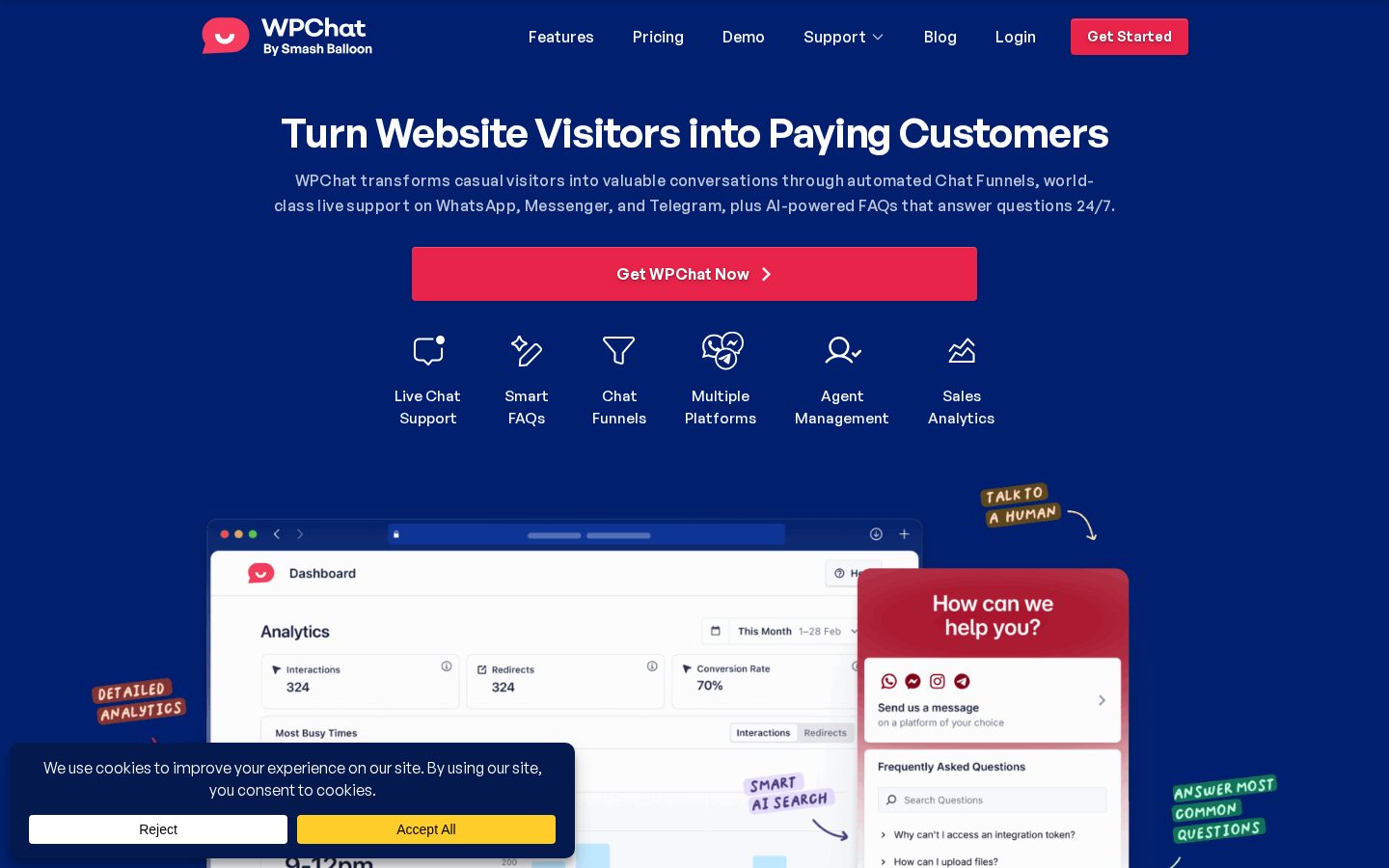 Wp Chat Homepage