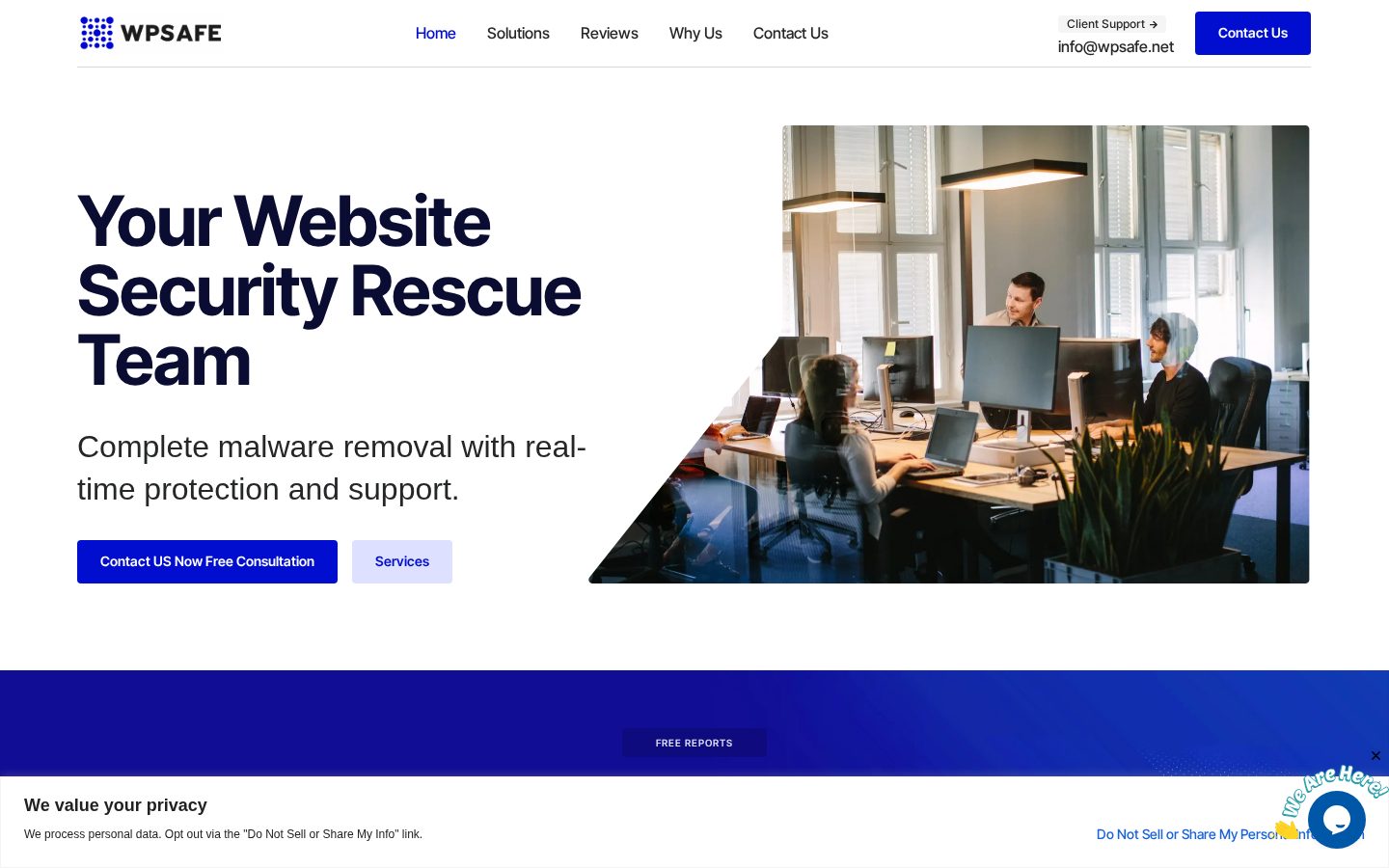 WP Safe AI Homepage