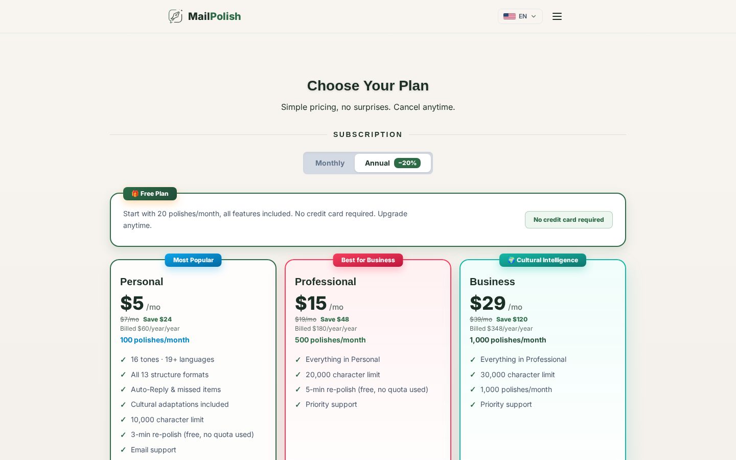 Write better, with confidence Pricing
