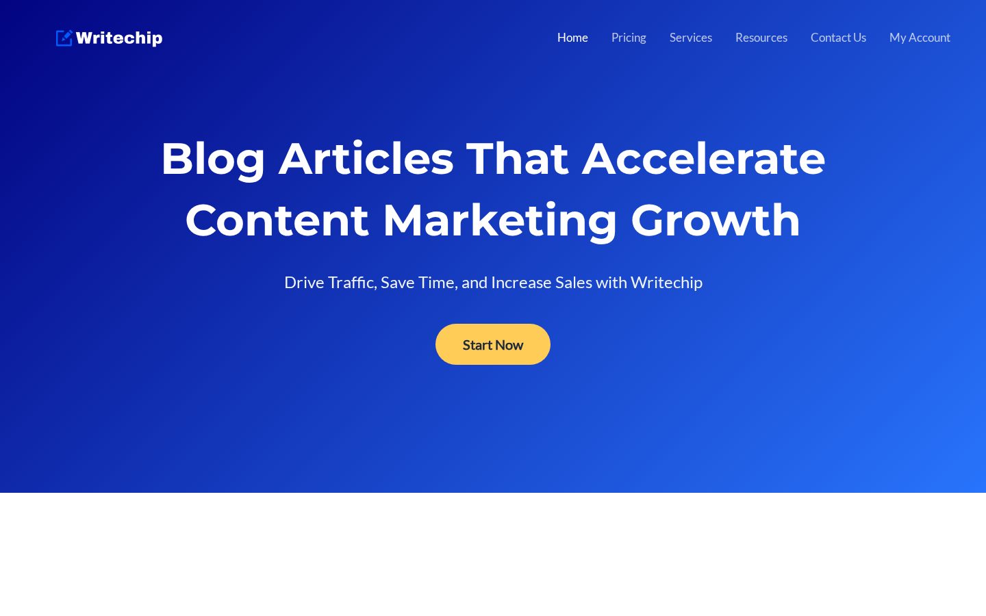 WriteChip Homepage