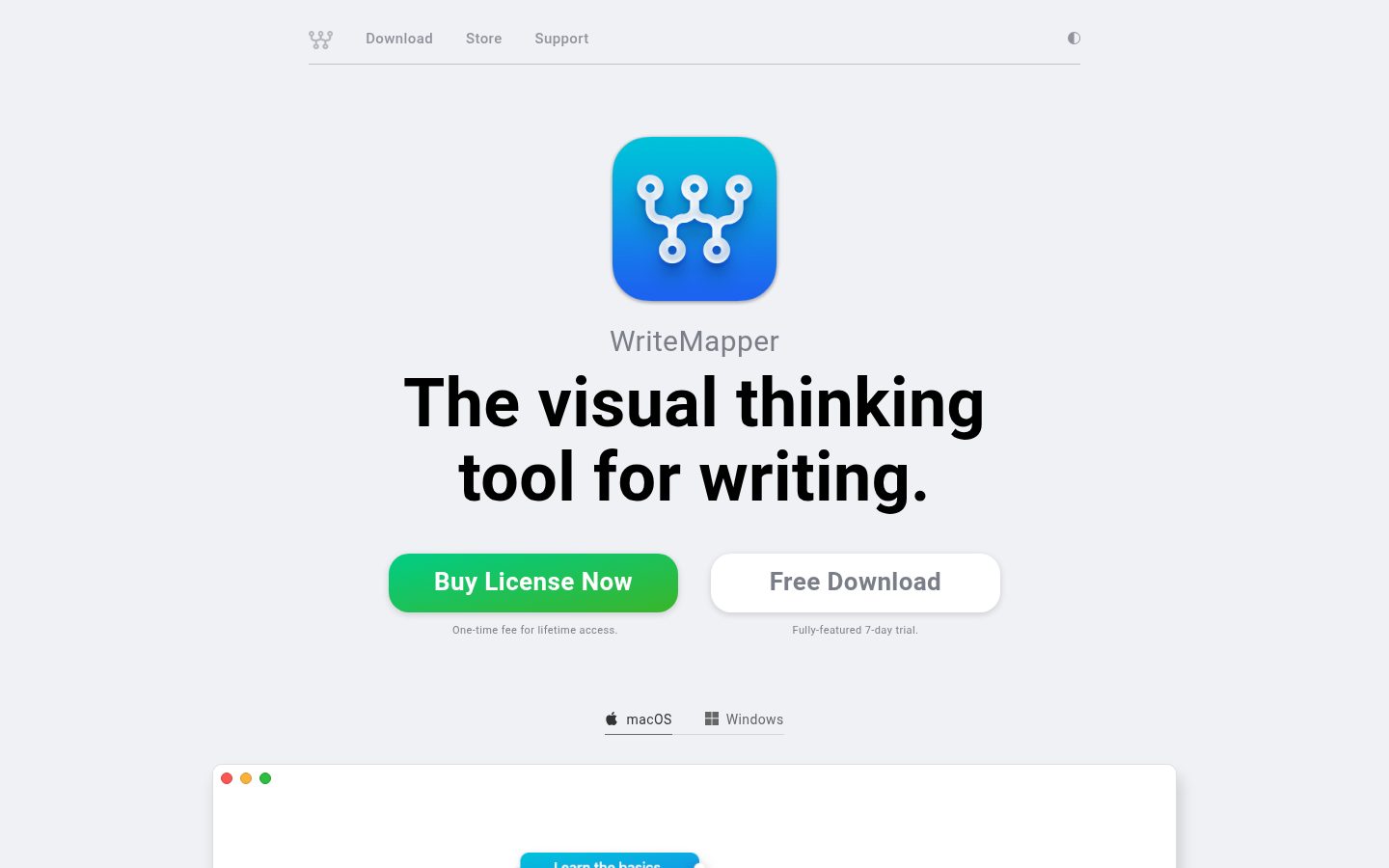 WriteMapper Homepage