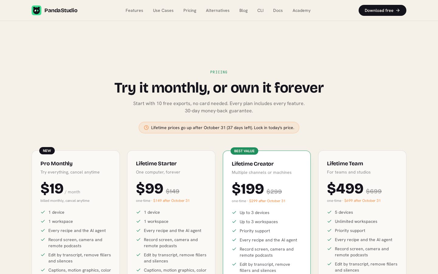 WritePanda Pricing