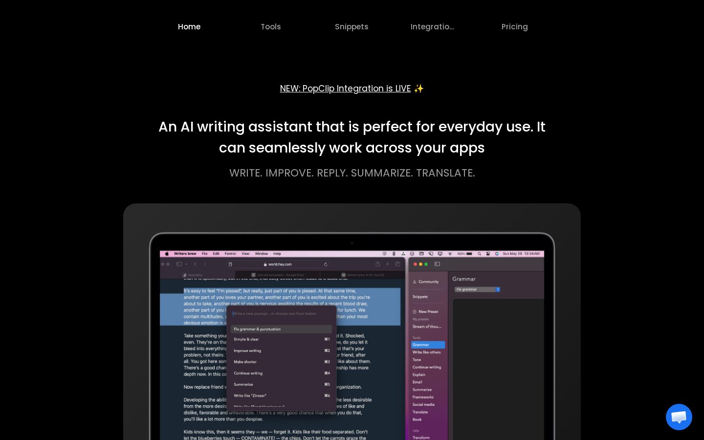 Writers brew Homepage