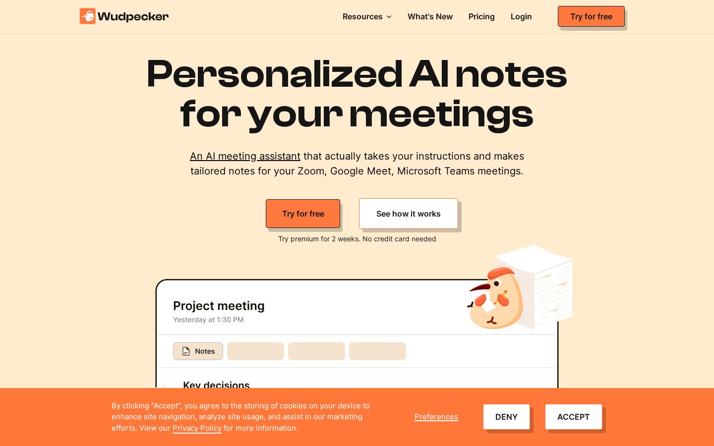 Wudpecker Homepage