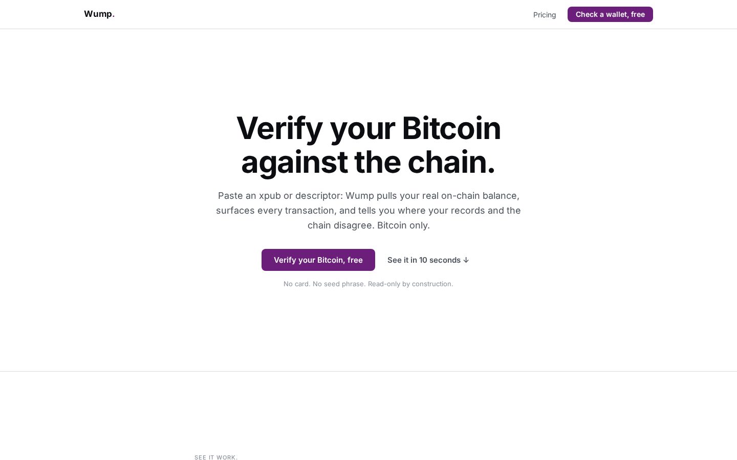 Wump Homepage