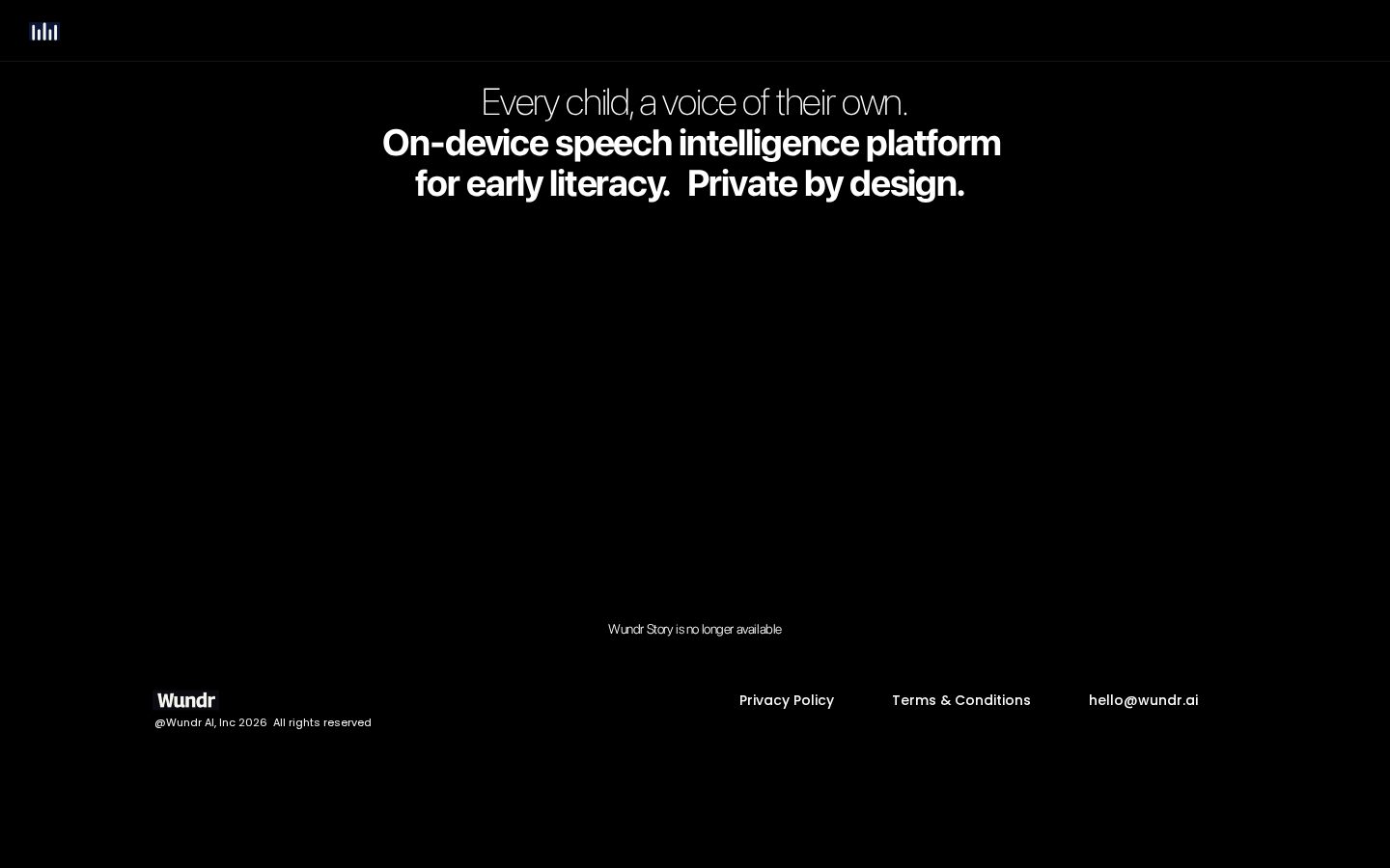 Wundr AI, Inc Homepage